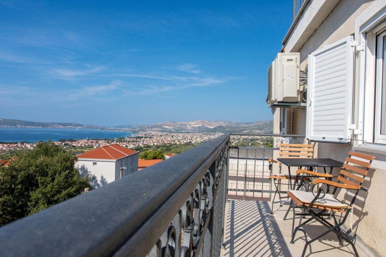 Apartmán The View Split. Highlight With Roof-Top-Terrace And Pool Kaštela Exteriér fotografie